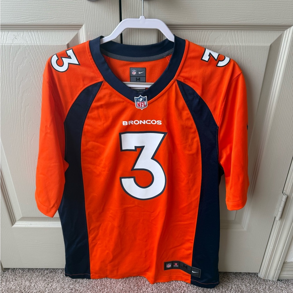 Nike Orange and Navy Jersey